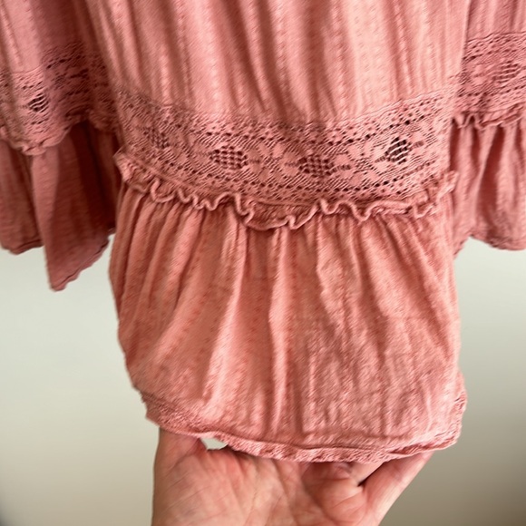 Lucky Brand - Peasant Dress Coral - Picture 3 of 7